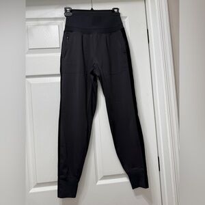 Athleta Venice Velvet Stripe Jogger